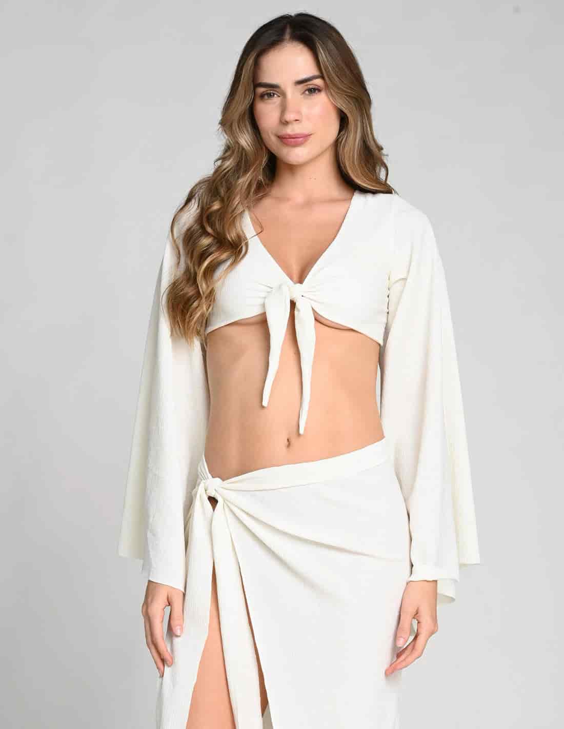Top Naiya Ivory - miniatura 1