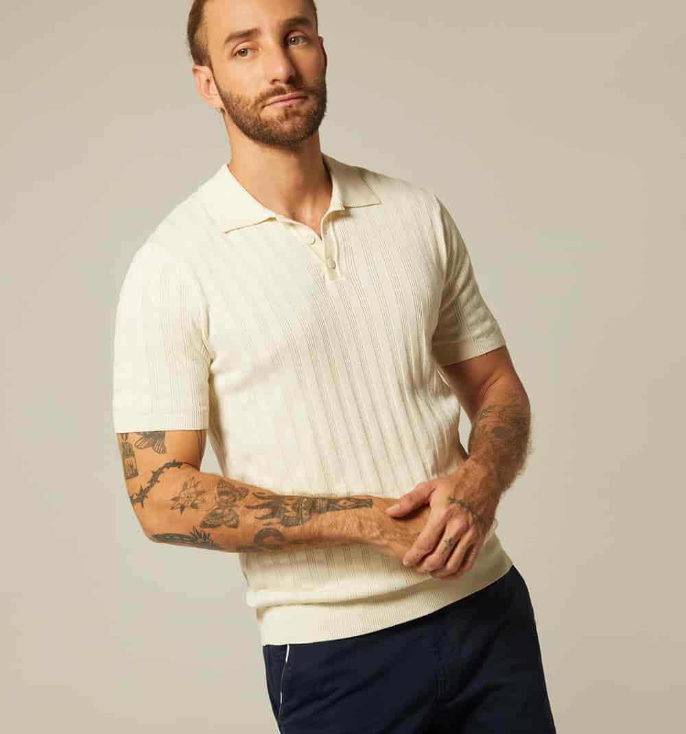 Polo tejida para hombre - miniatura 5