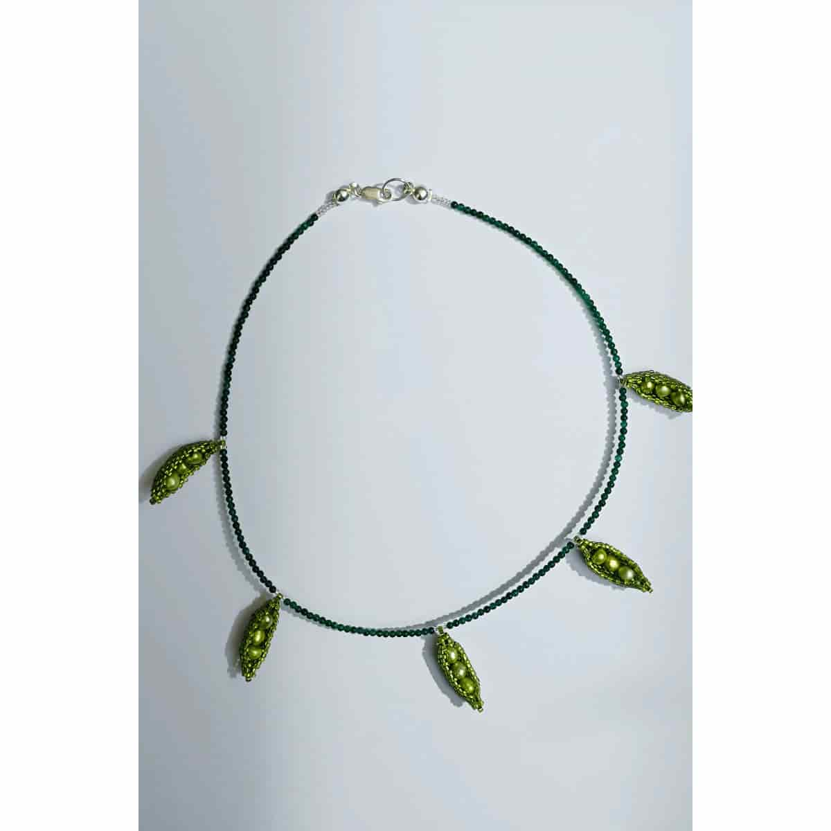 PEA AND AVENTURINE NECKLACE - miniatura 2