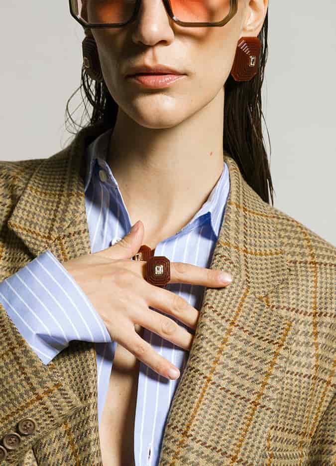 OTTAGONO - BORDEAUX RING - miniatura 2
