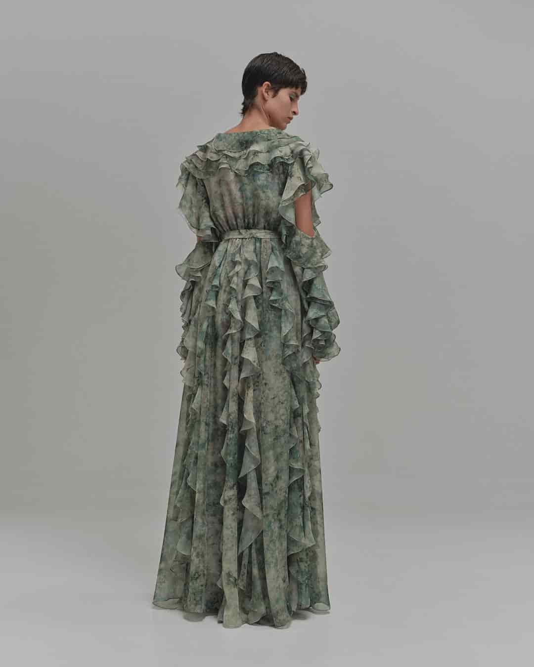 "PEONIA" MAXI DRESS - miniatura 5