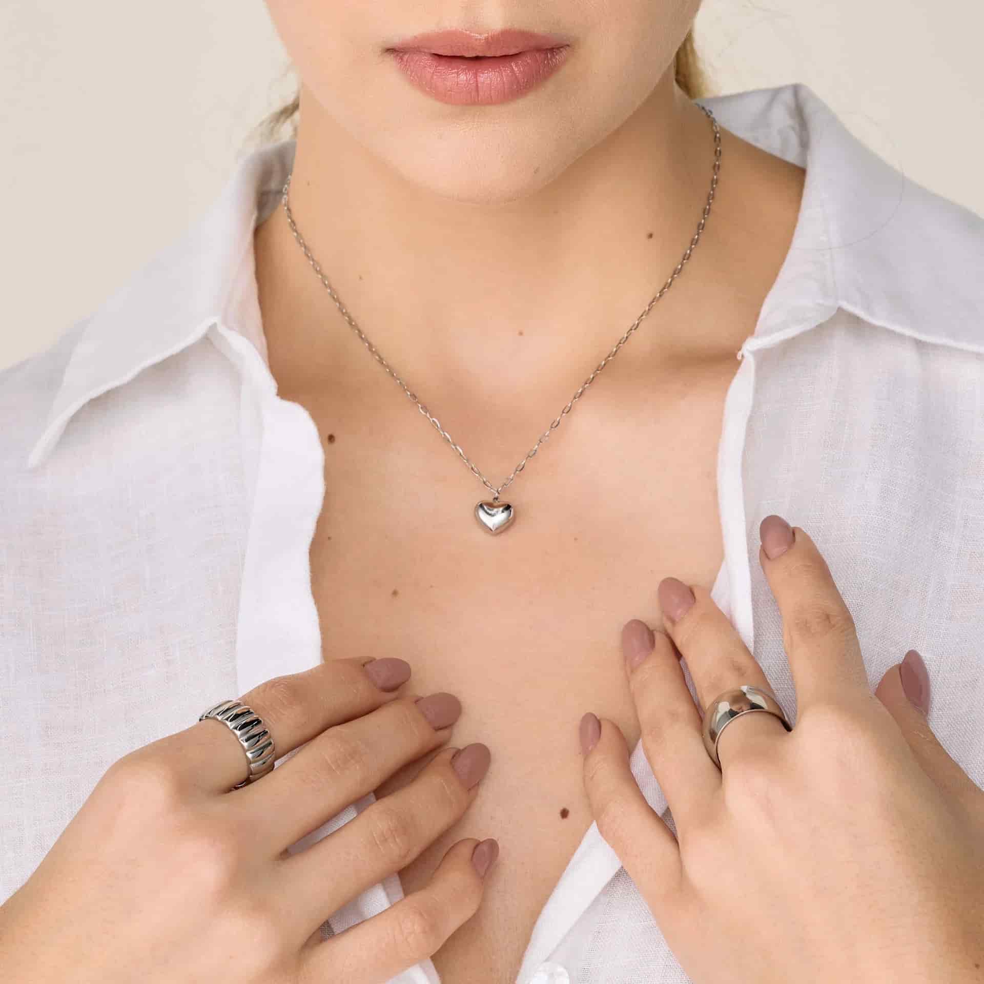 Collar Corazón Bold - miniatura 1