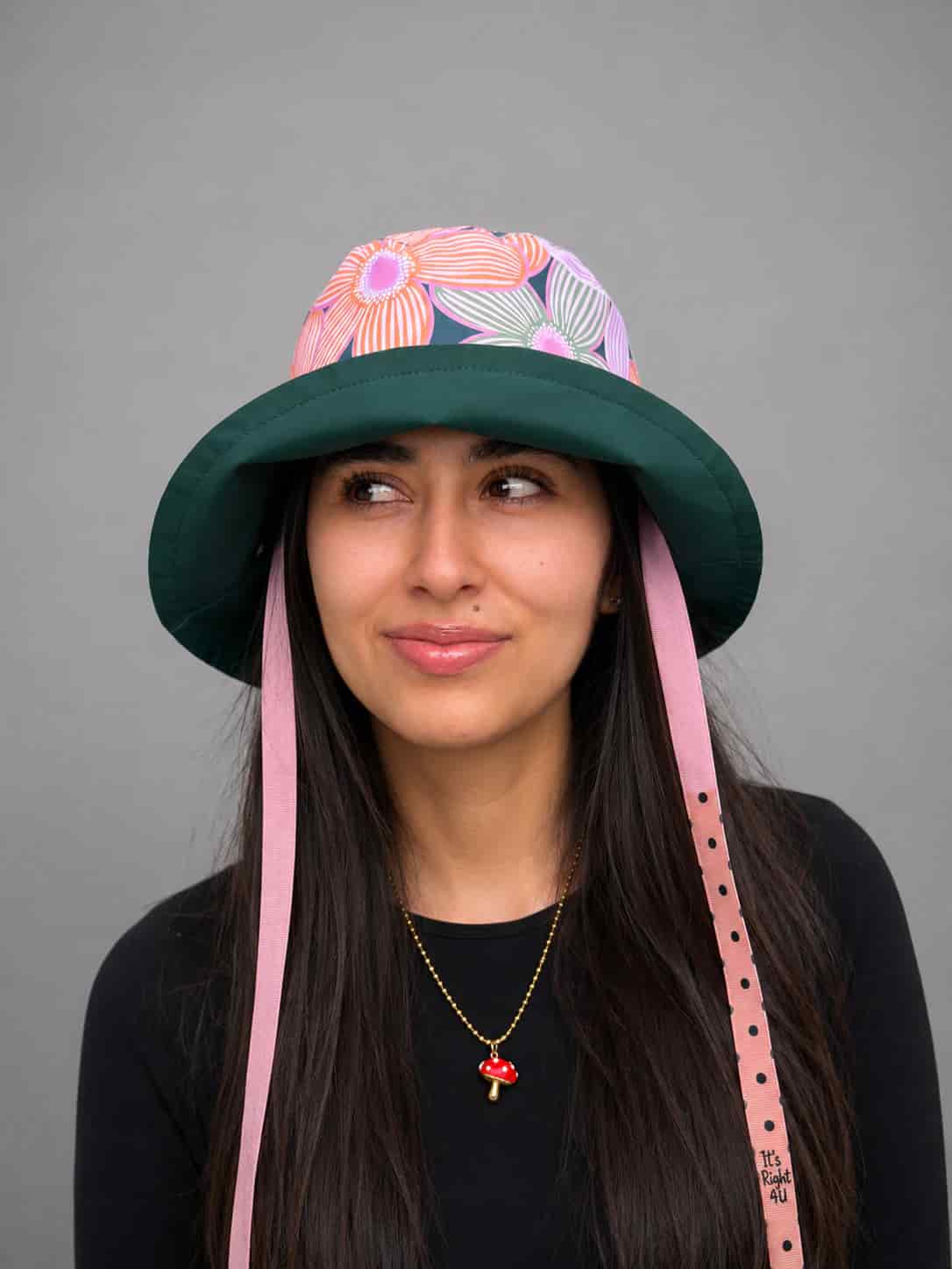 Bucket hat verde oscuro - miniatura 1