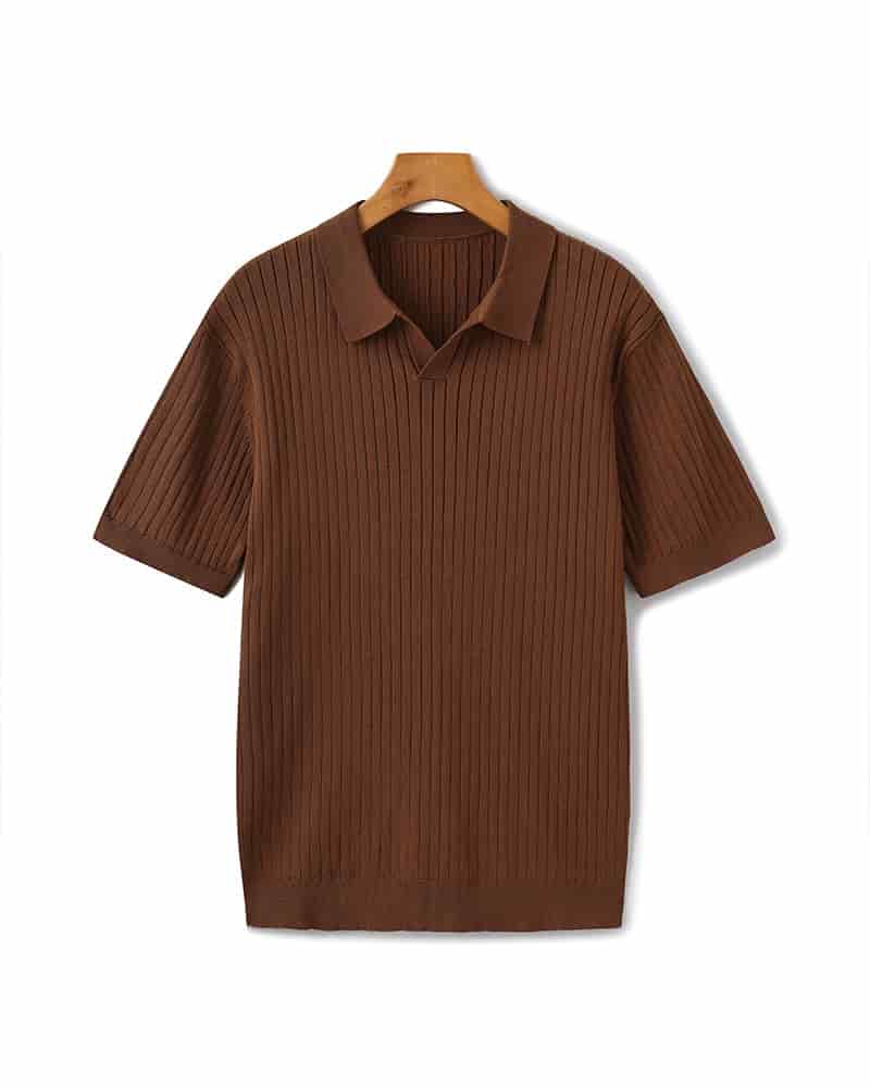Premium Ribbed Polo - miniatura 12