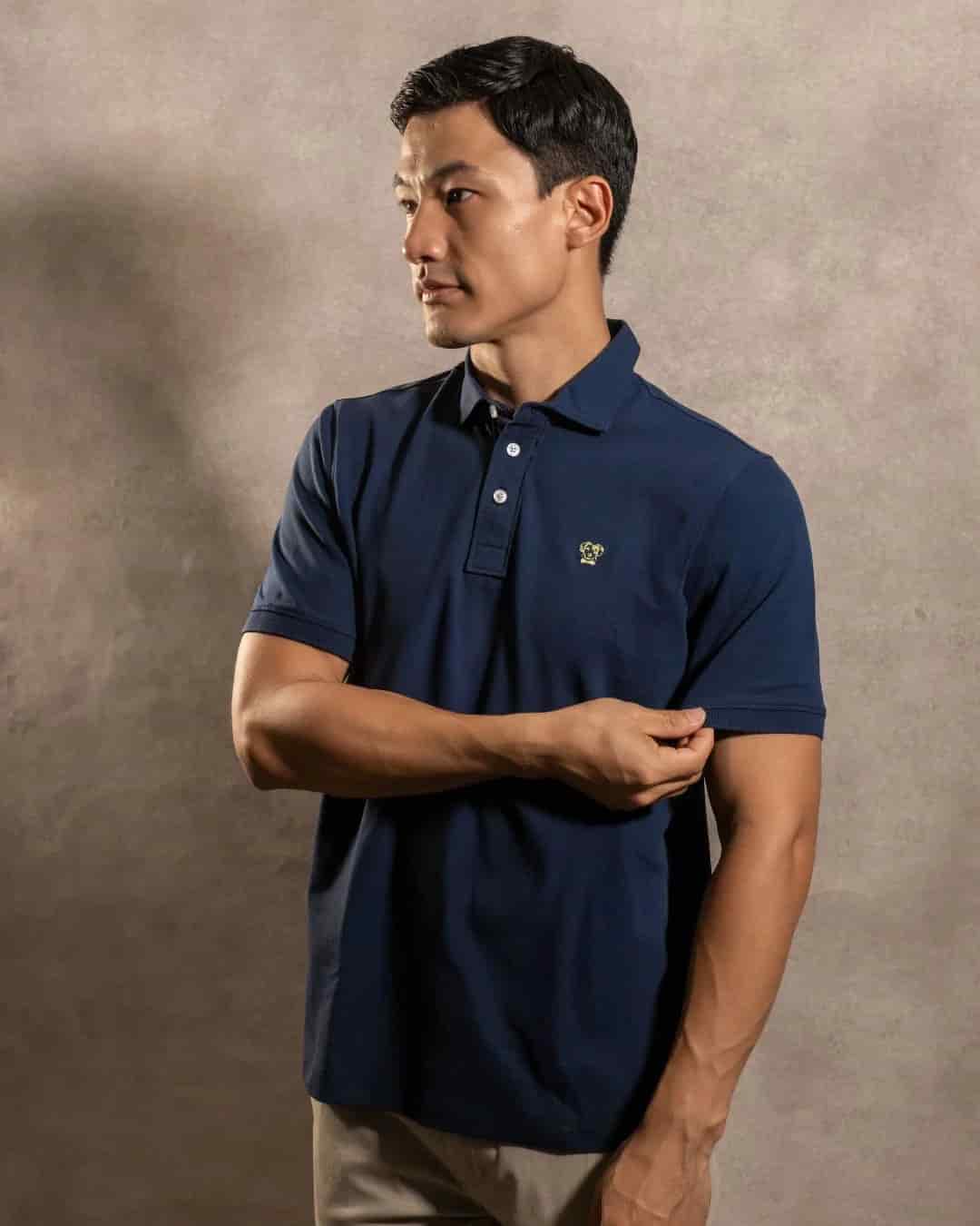 Polo Antimanchas Azul Navy - miniatura 4