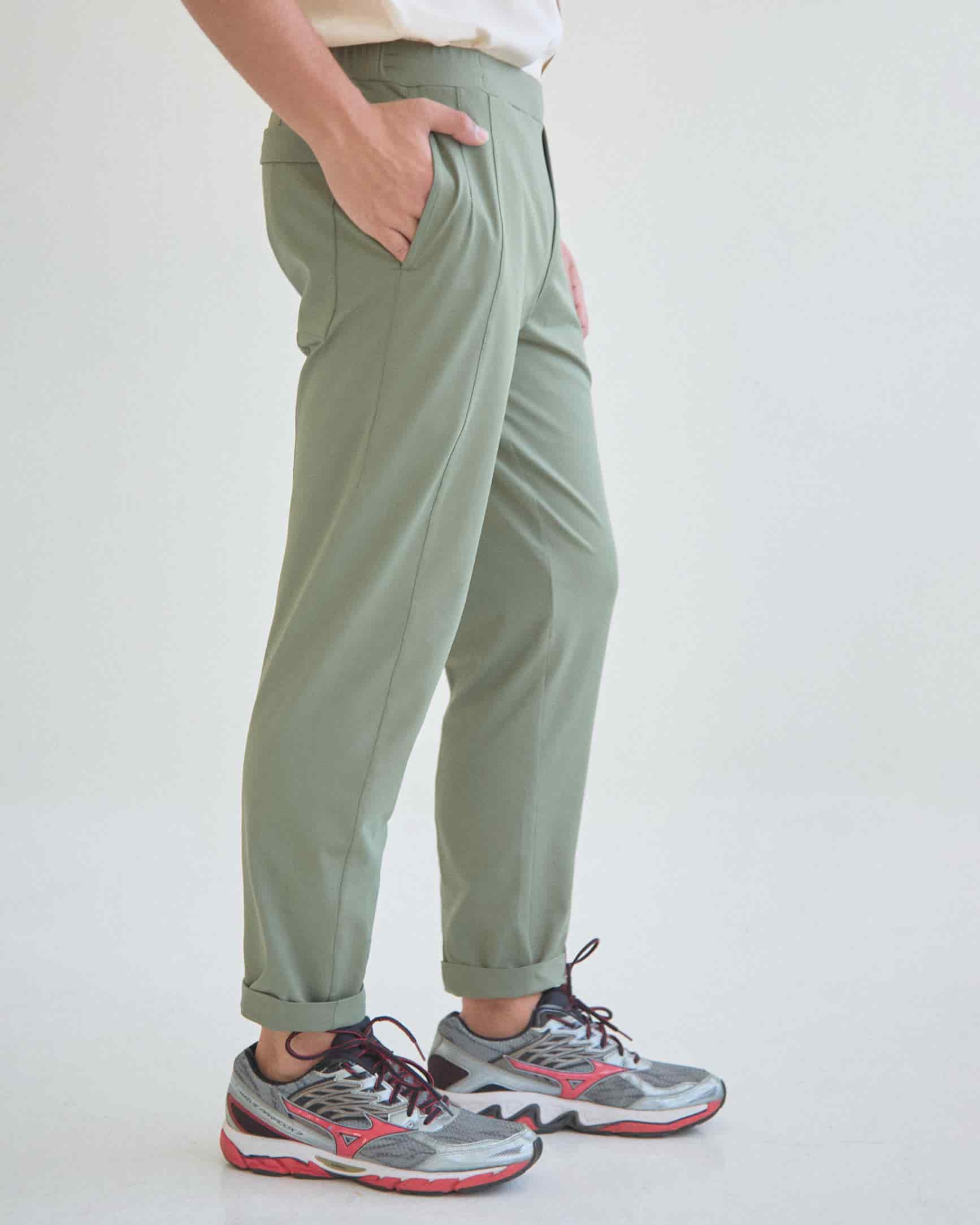 Pantalón Tech Clásico Oliva MAGO - miniatura 4