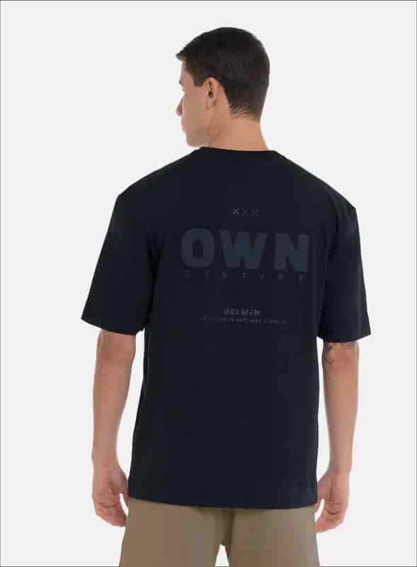 CAMISETA OVERSIZE 100% ALGODÓN CON ESTAMPADO EN FRENTE - PRECIO ESPECIAL - miniatura 13