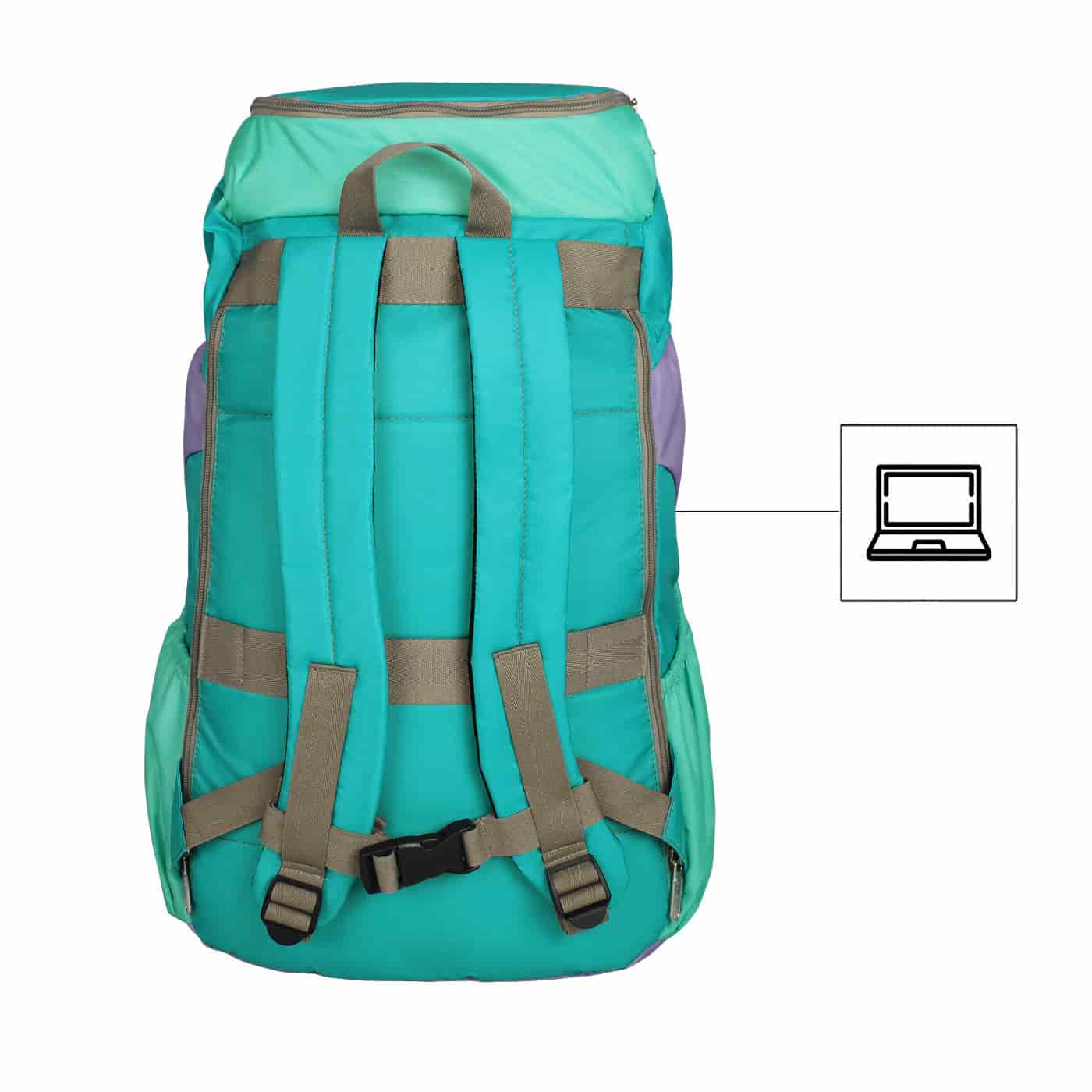 Morral Viajero ULTRA Plegable Estampado Vanila Citybags Multicolor - miniatura 4
