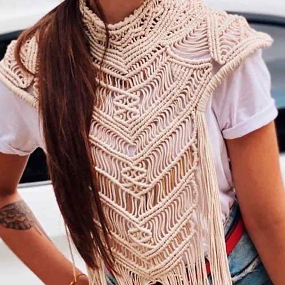Chaleco Hosu Beige - miniatura 2