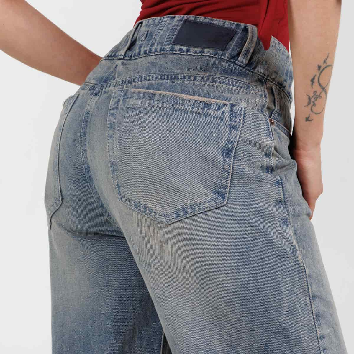 Jean Wide Leg Ax-3045  Rigido - miniatura 4