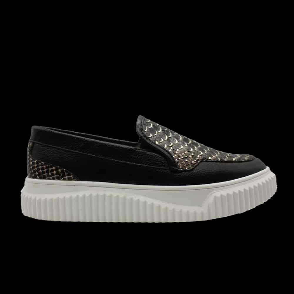"Barcelona" Slip-on En cuero - miniatura 4