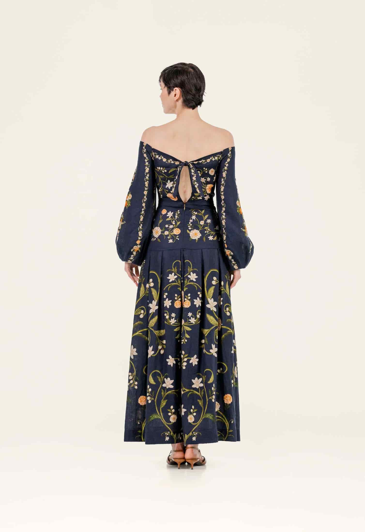Senlis Valle Maxi Dress - miniatura 3