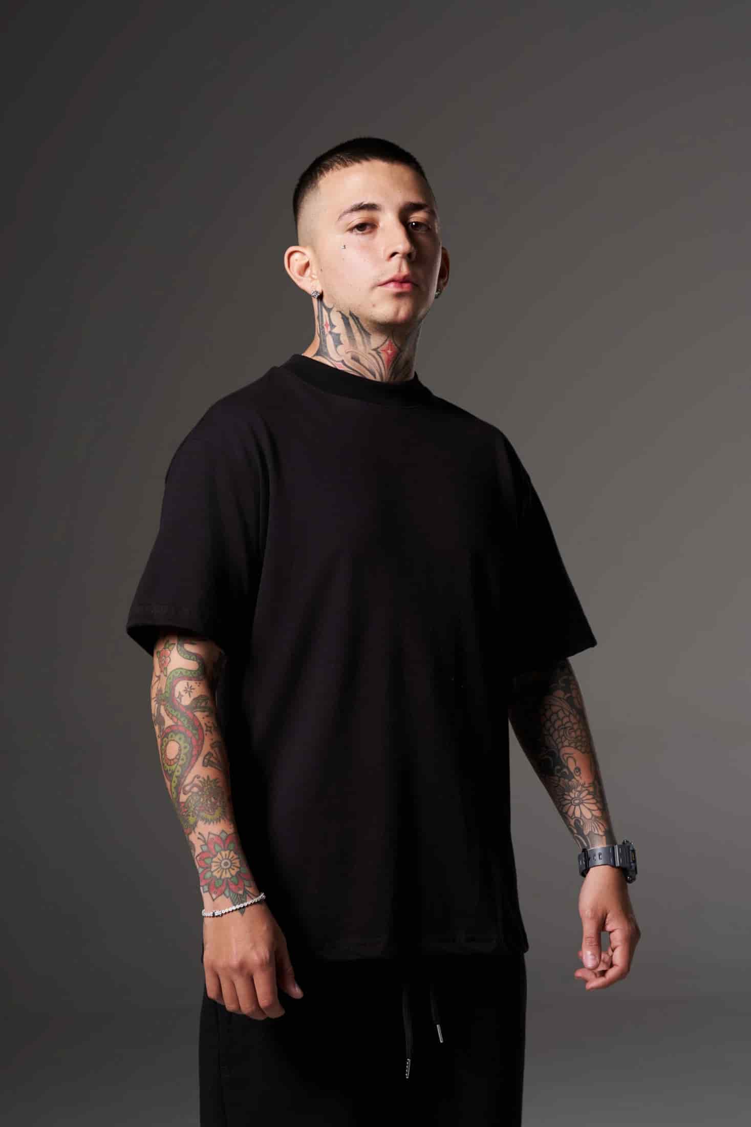 BLANK NEGRO 250 GSM 100% ALGODON - miniatura 9