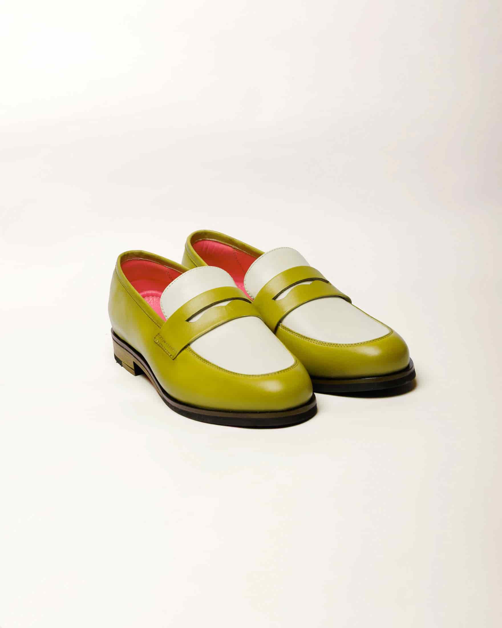 Mocasín Alessa Lima-Blanco Suela Clásica - miniatura 2