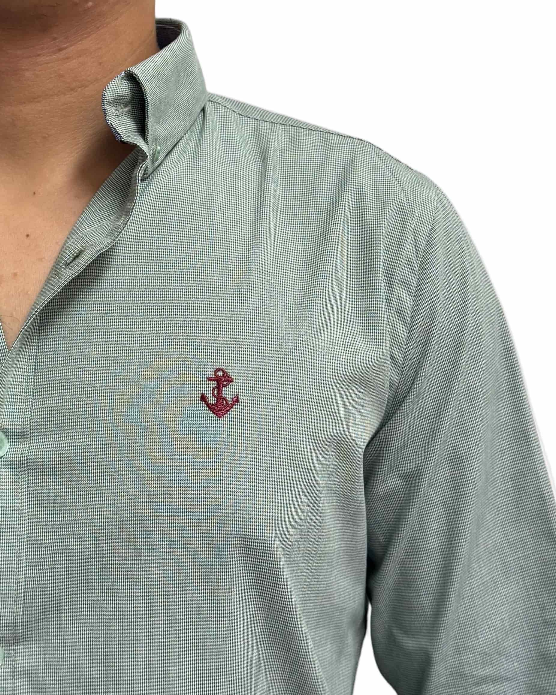 Camisa Punteado Verde - miniatura 6