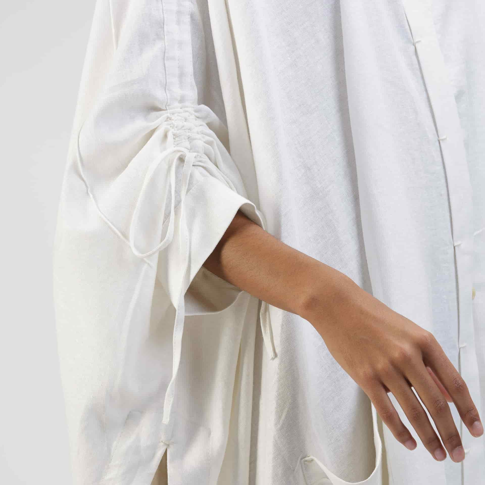Camisa Circular - Blanca - miniatura 5