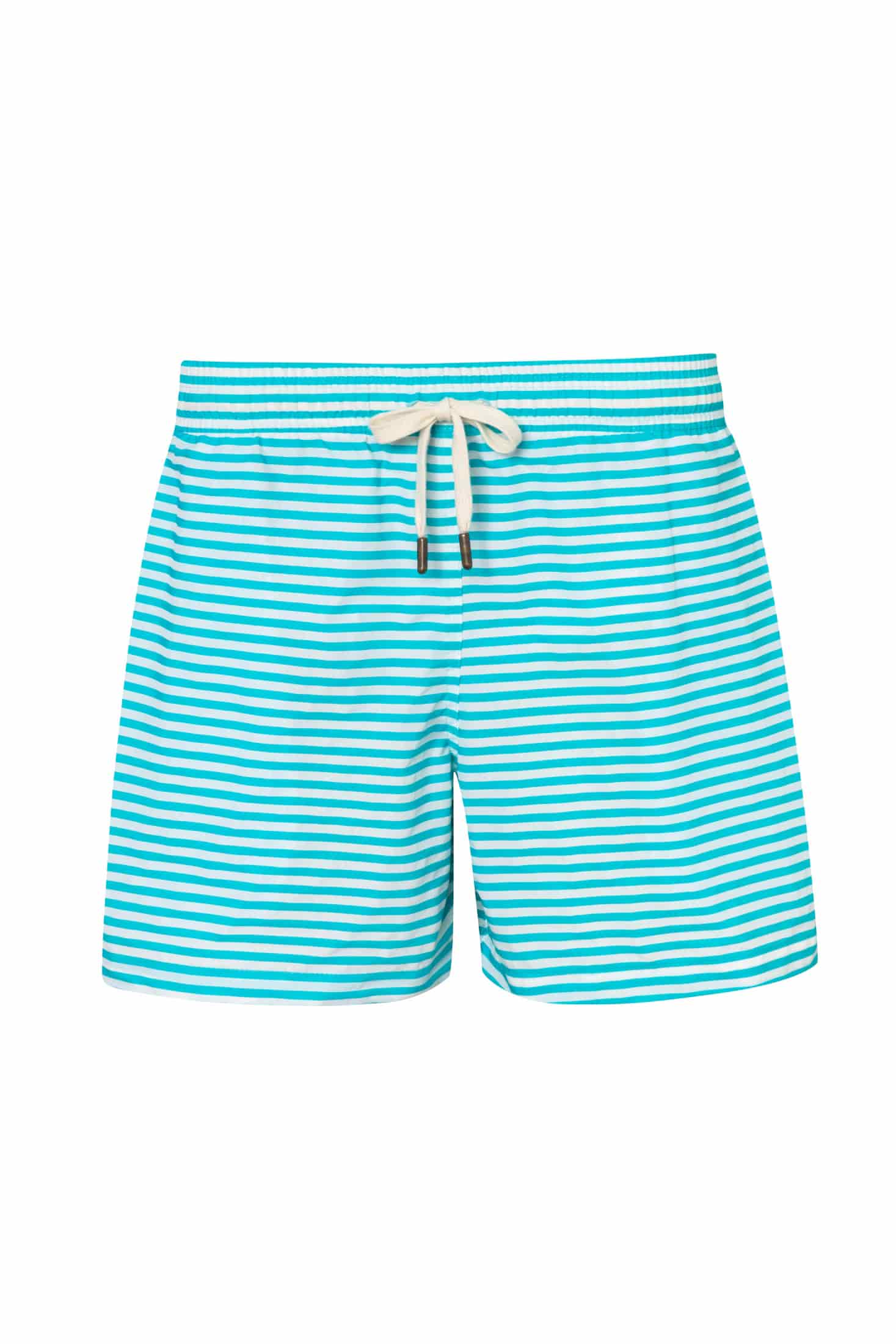 Pantaloneta de Baño Slim Listra Water - miniatura 1