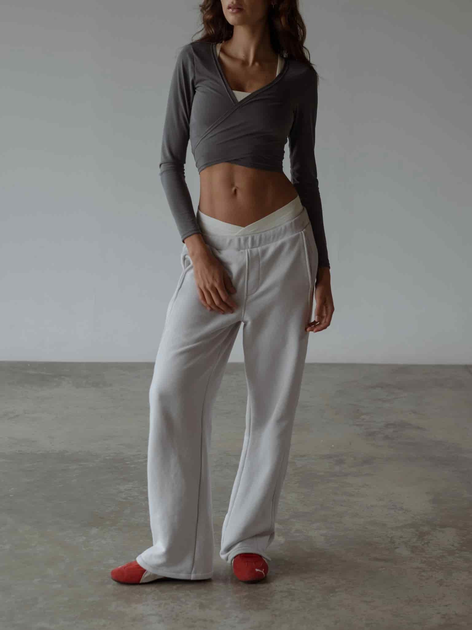 SIMPLY TRACK PANT - GRAY - miniatura 2