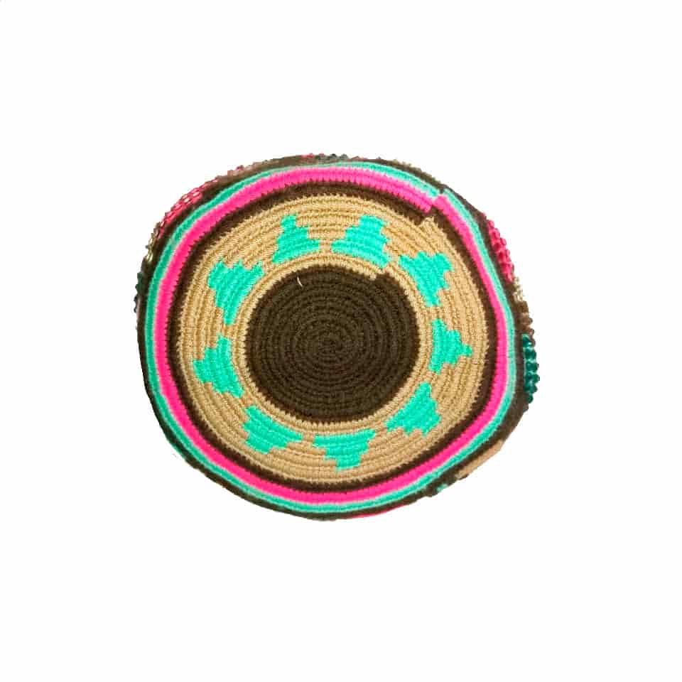 Apuna Mini Bag - Brown Flowers - miniatura 3