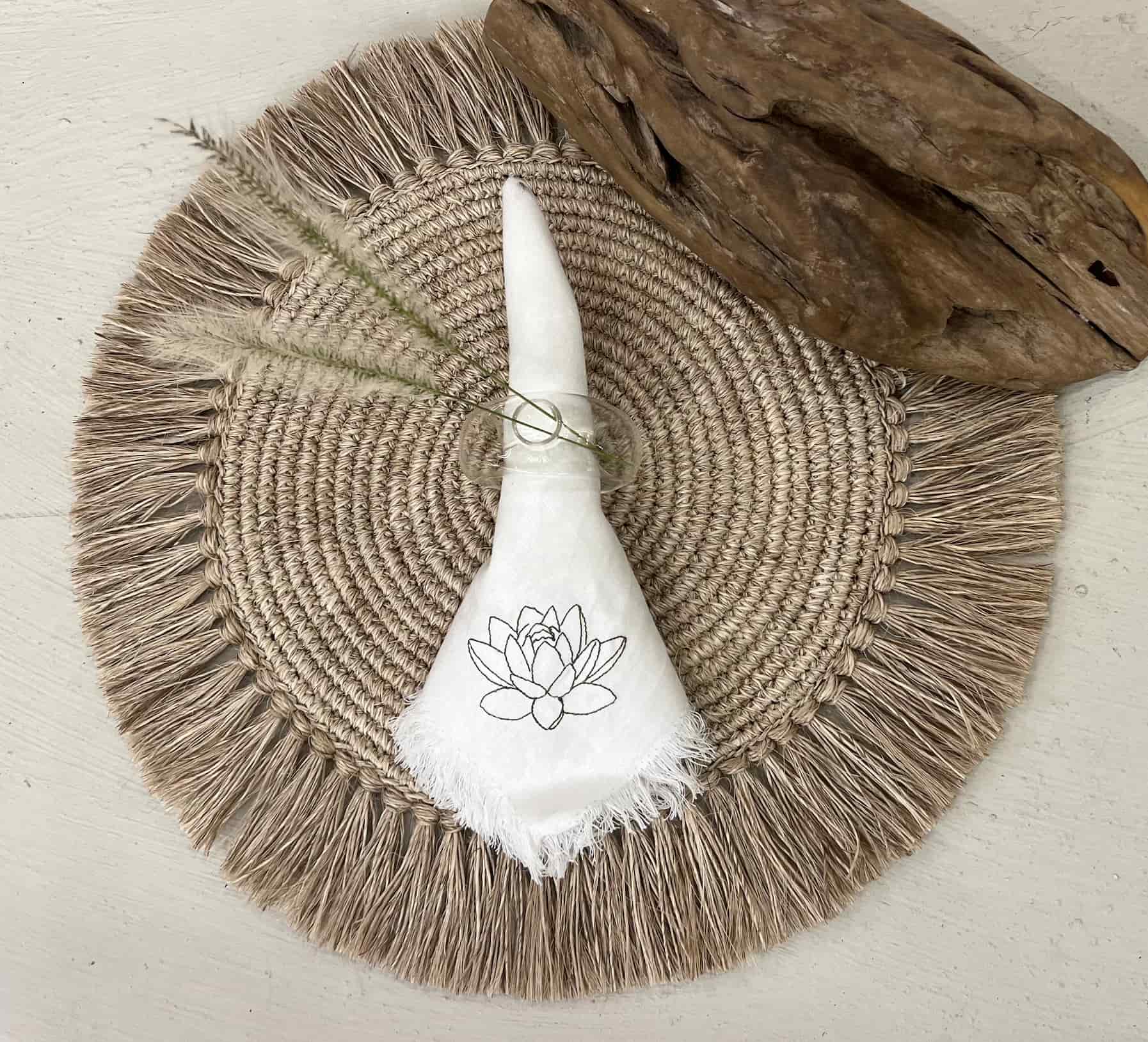 Set Servilleteros - Florero de vidrio - miniatura 1