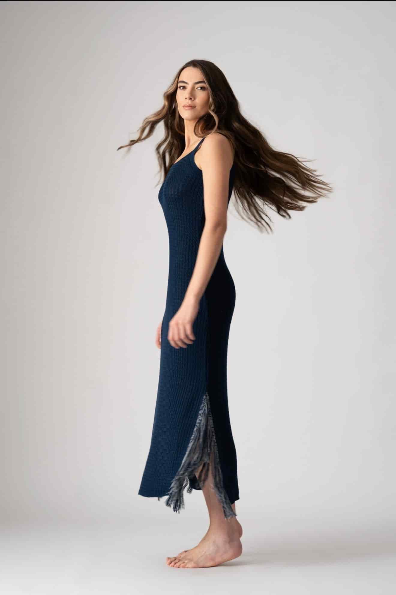 Vestido Alba Azul - miniatura 4
