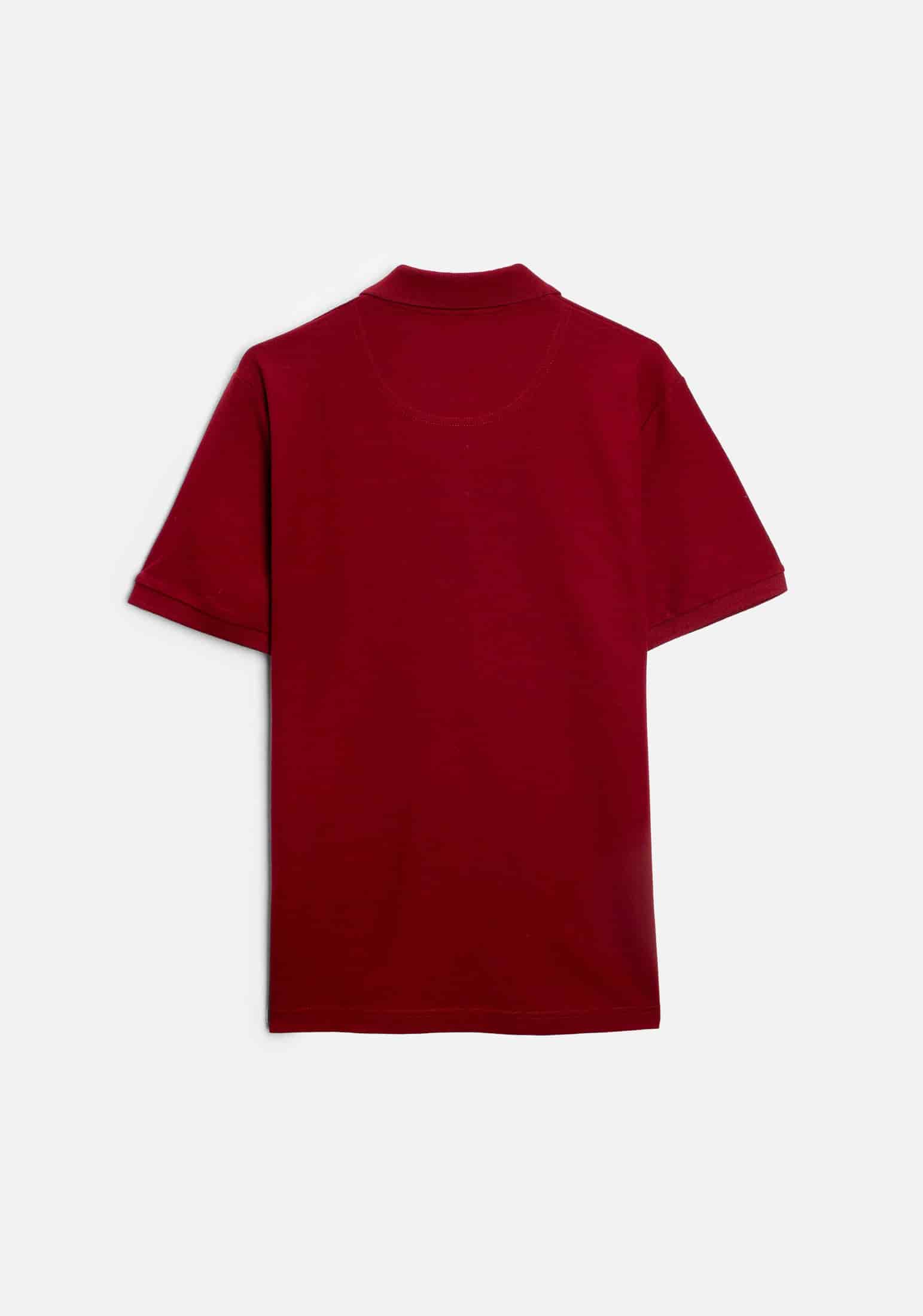 Camiseta Polo H Unicolor L-Azul Vino - miniatura 3