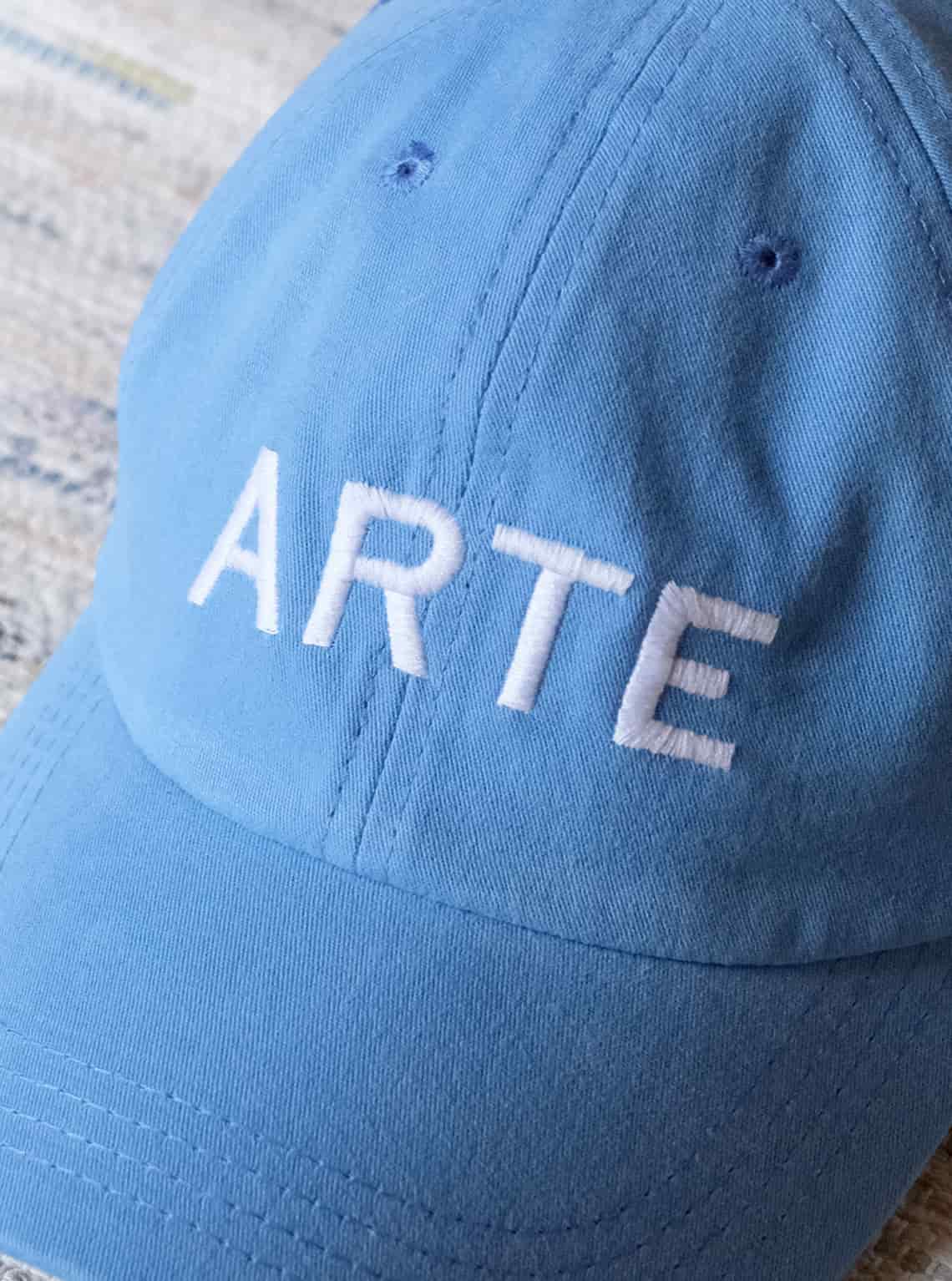 GORRA ARTE AZUL VINTAGE - miniatura 2