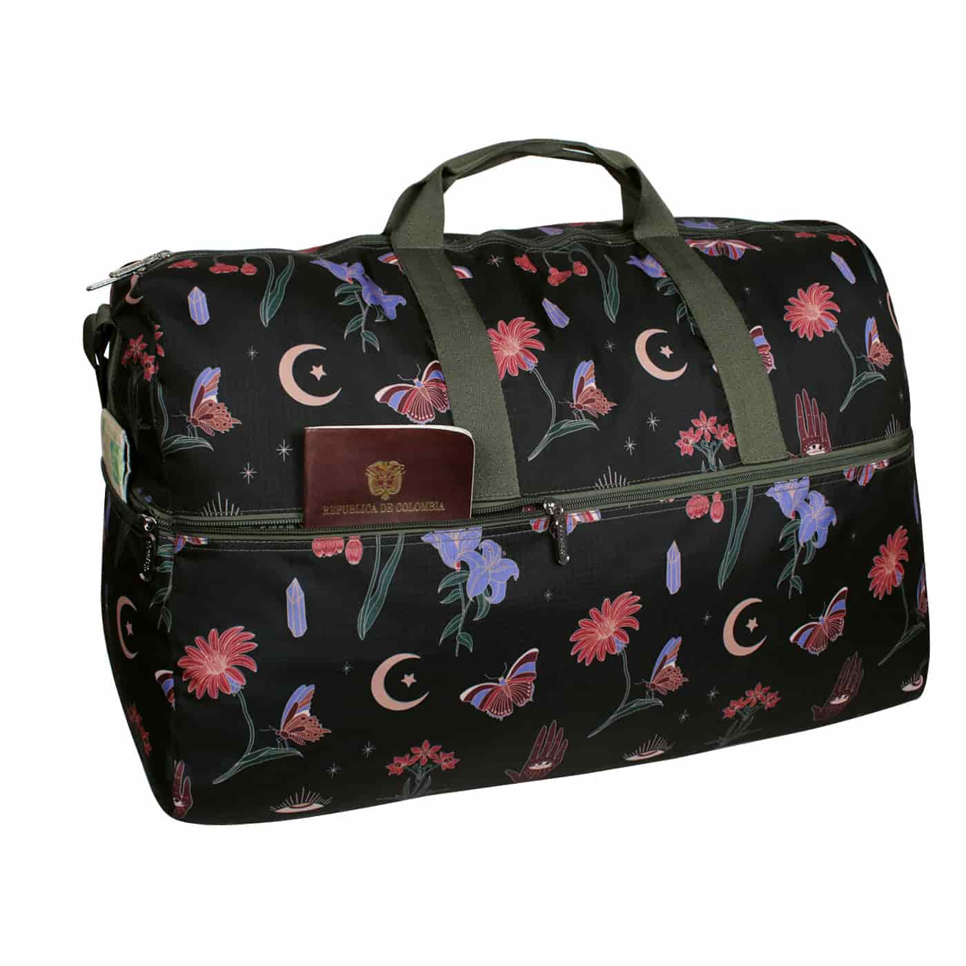 Maleta XL ULTRA Plegable Estampado Blossom Citybags - miniatura 3