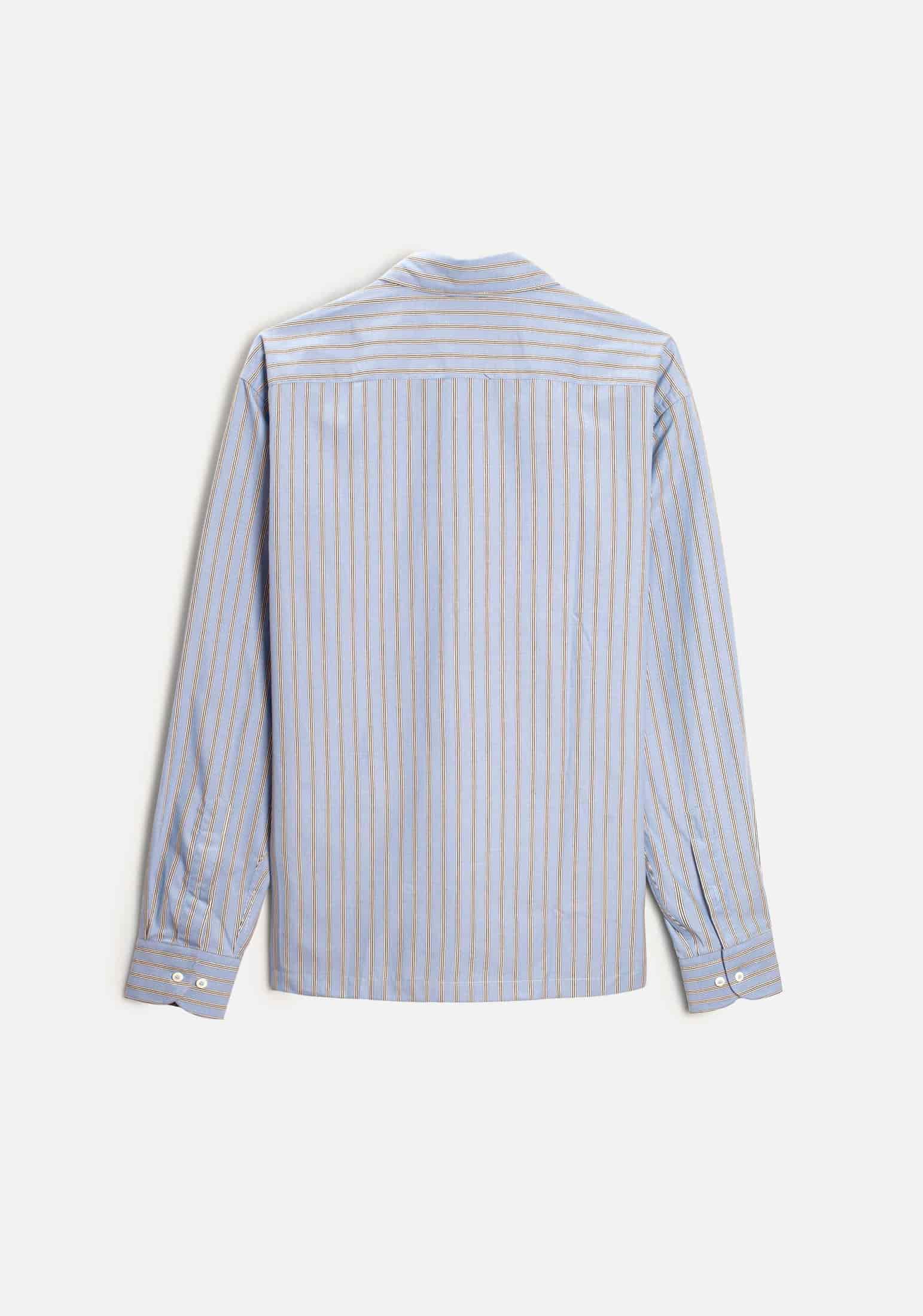 Camisa H CI Jamaica Rayas Grd Azul Medio - miniatura 6