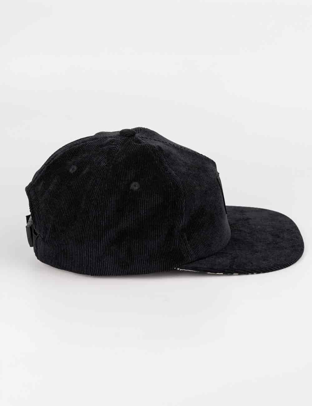 Gorra Desestructurada Pana negro Origen Unisex - miniatura 4