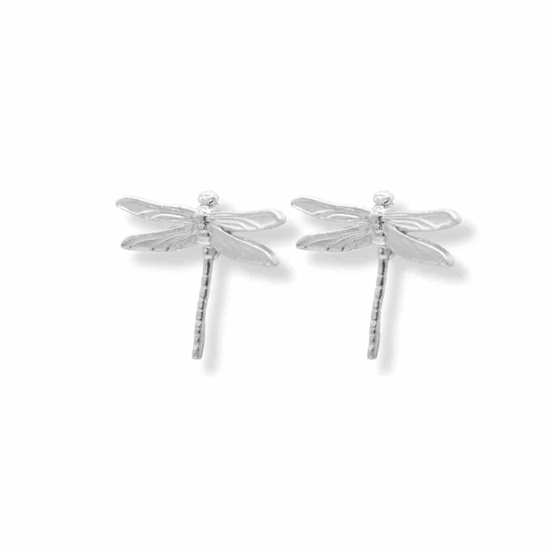 Aretes de libélula mediana - miniatura 2