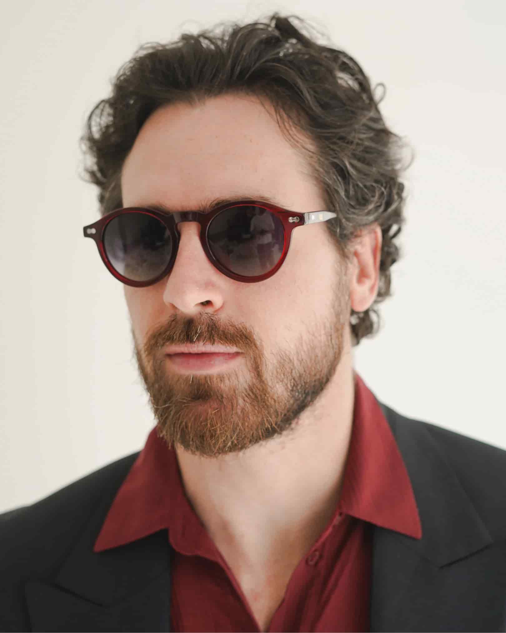 PATRICK - DEEP RED / SMOKE - miniatura 2