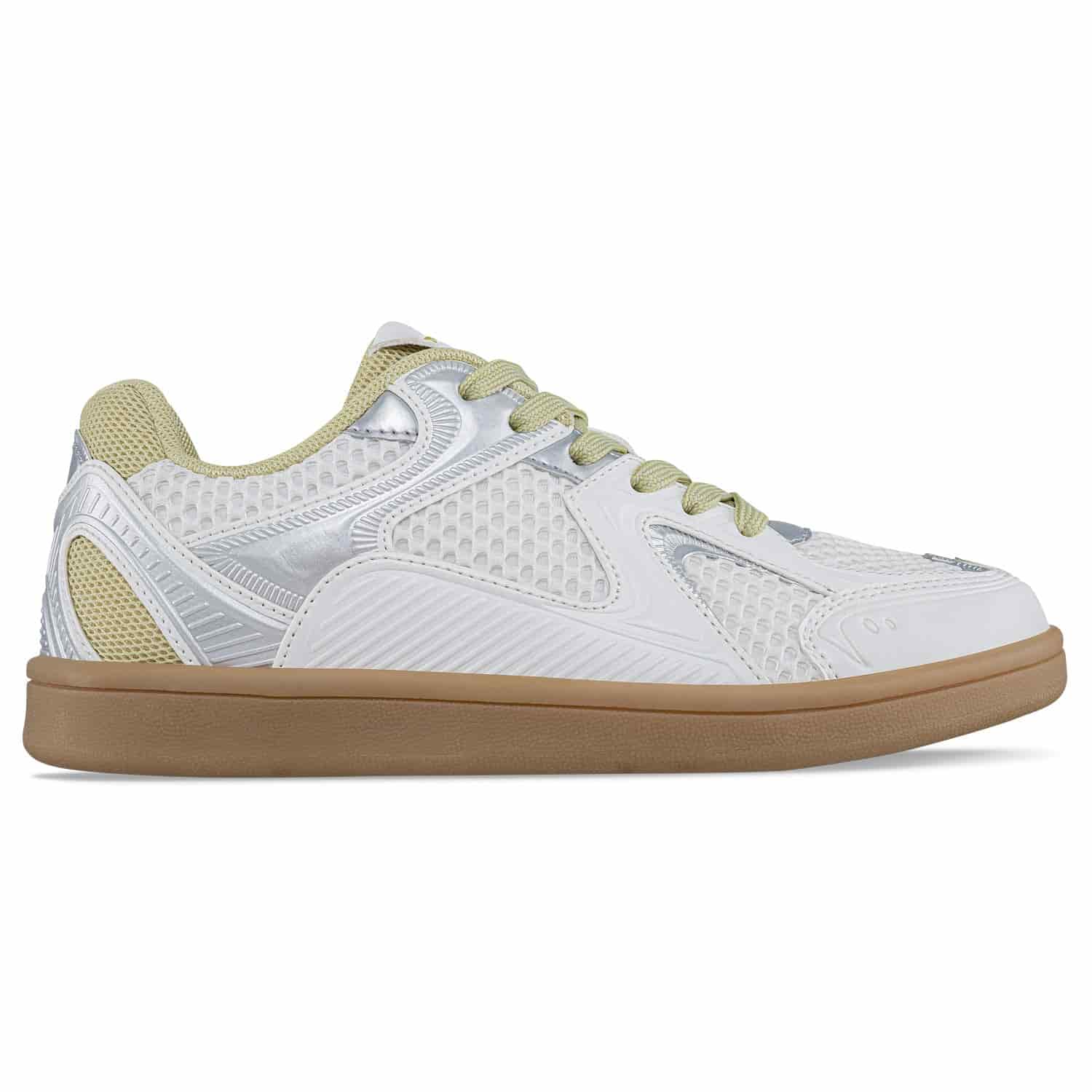 Tenis Urbanos Fidom Blanco-Plata Croydon Para Mujer - miniatura 2