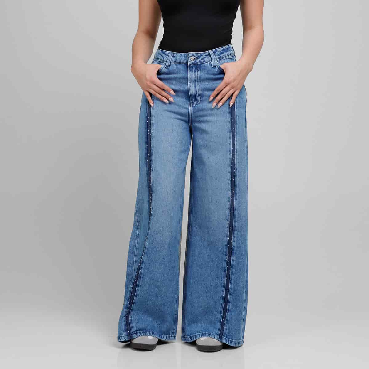 Jean Axspen Wide Leg Brillos Ax-2891 - miniatura 1