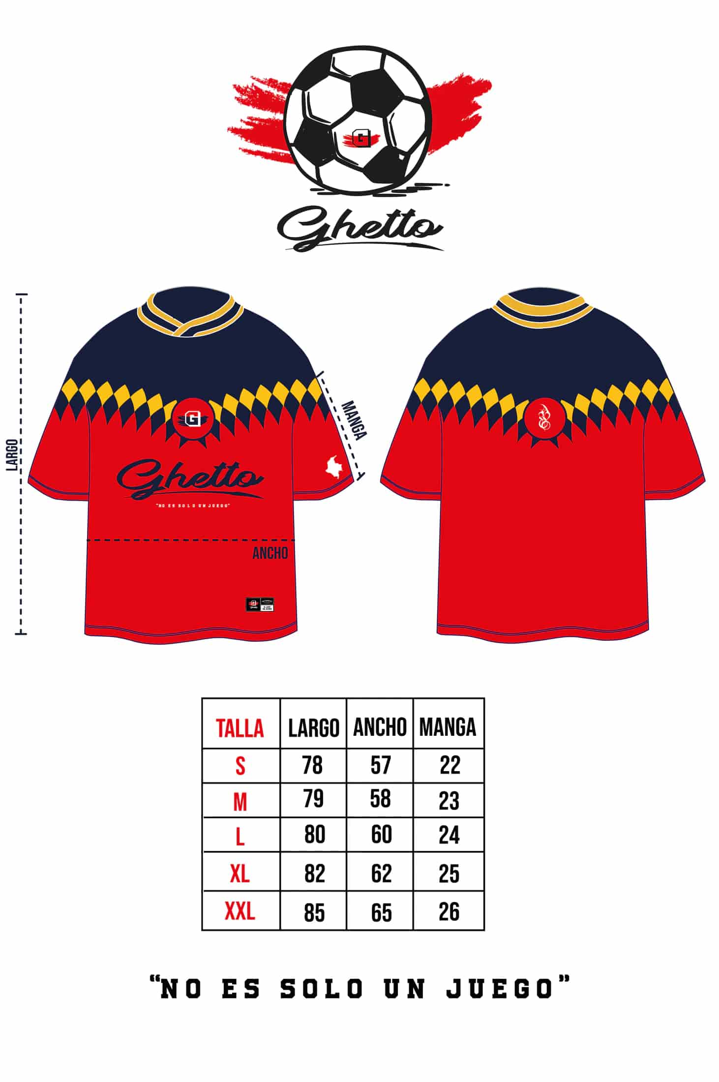Camiseta Selección Ghetto - Colombia - miniatura 4