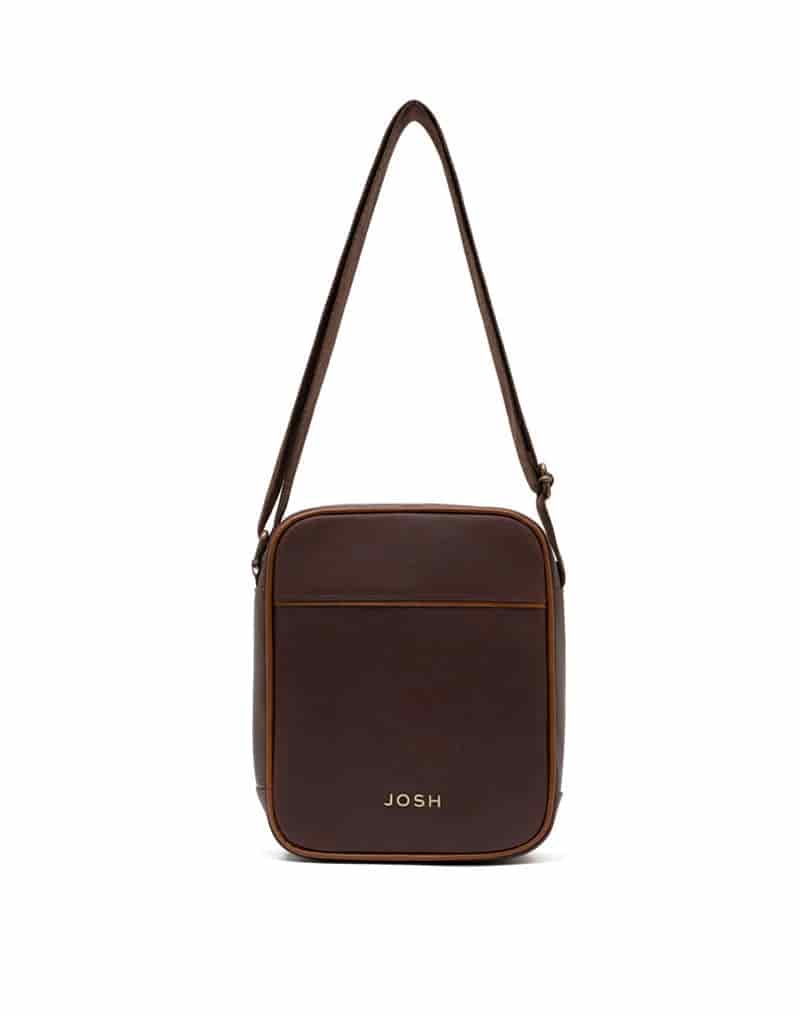 Manos libres en cuero con grabado para hombre REF T005JHML - miniatura 3