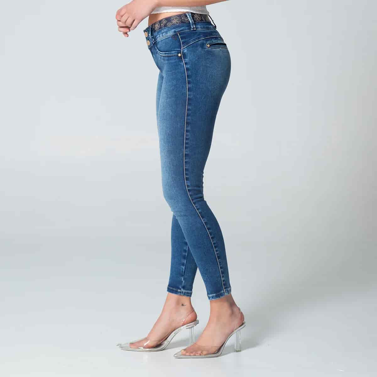 Jean Skinny Push-up Brikx - miniatura 4