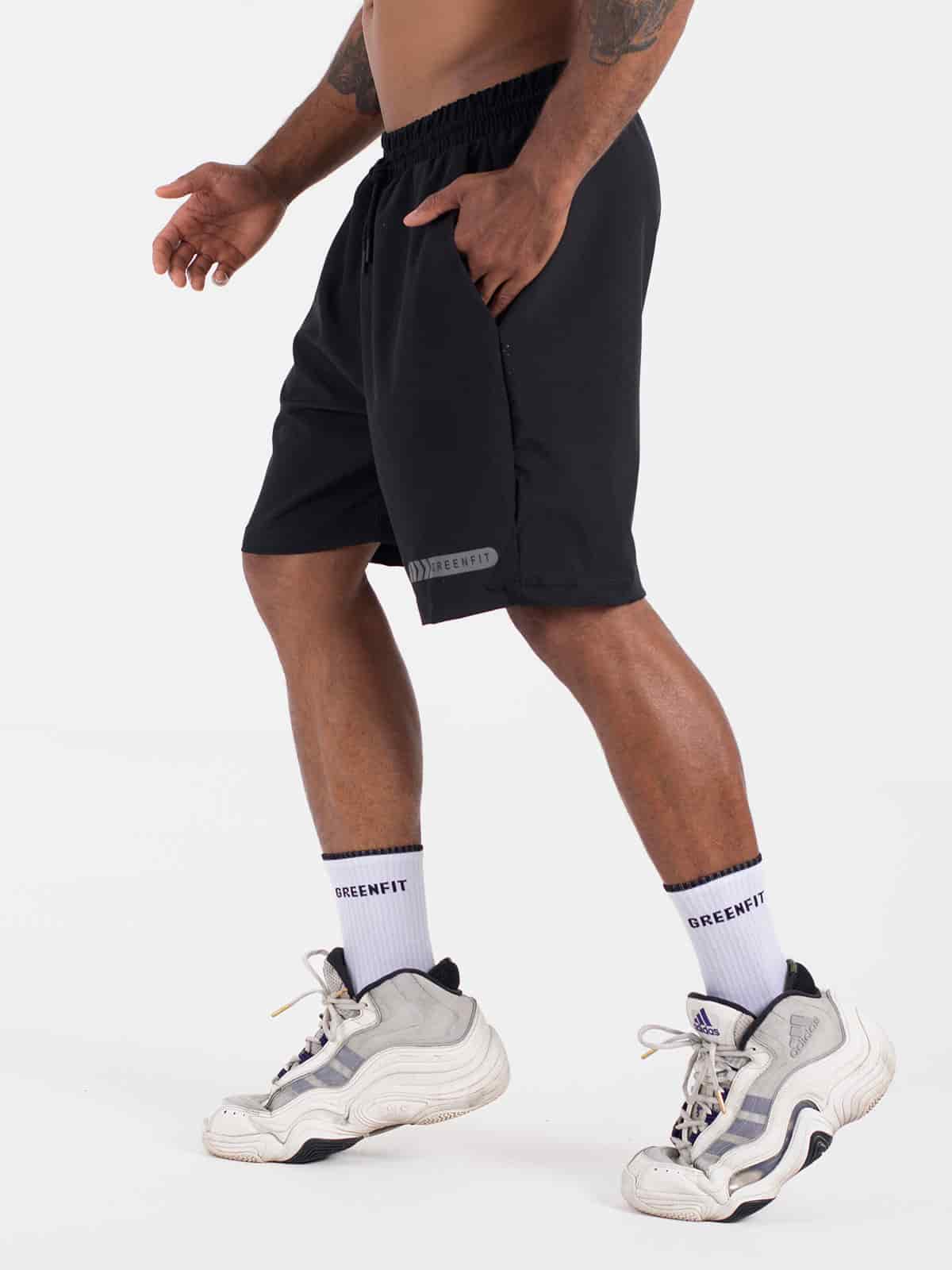 Pantaloneta hombre hiki laser negra - miniatura 3