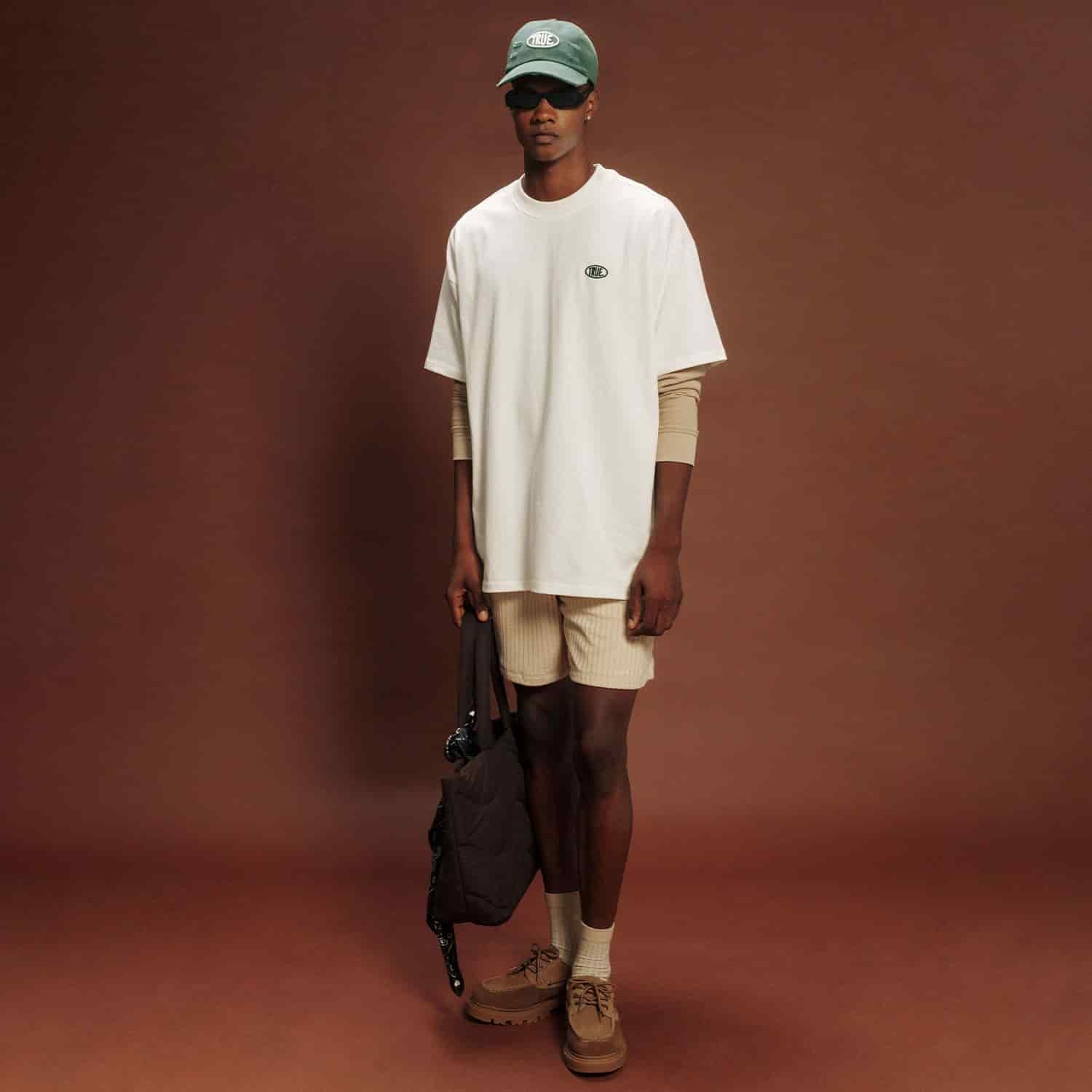 True Uniform Oversized T-Shirt - Cream - miniatura 4