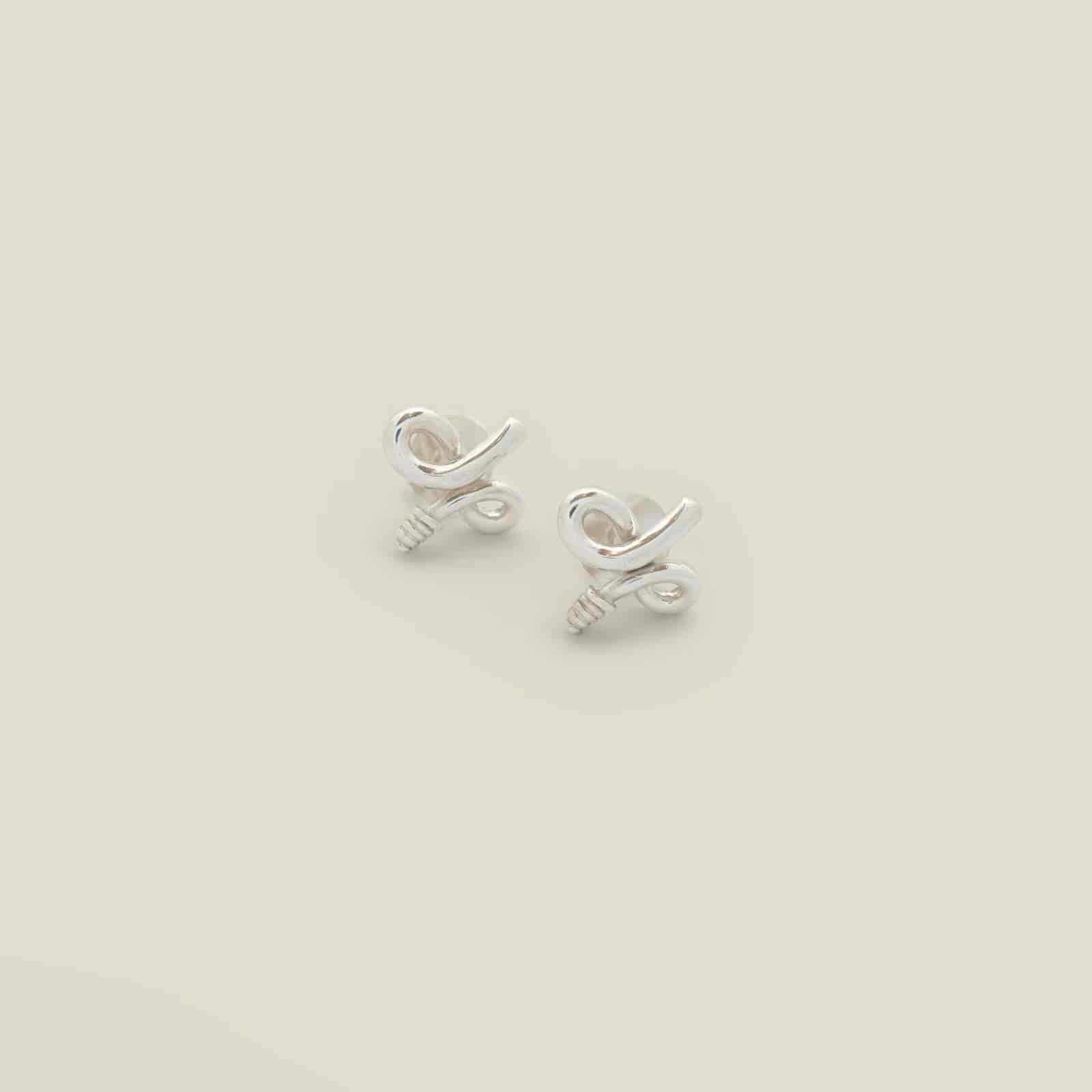 Aspid Studs Silver - miniatura 1
