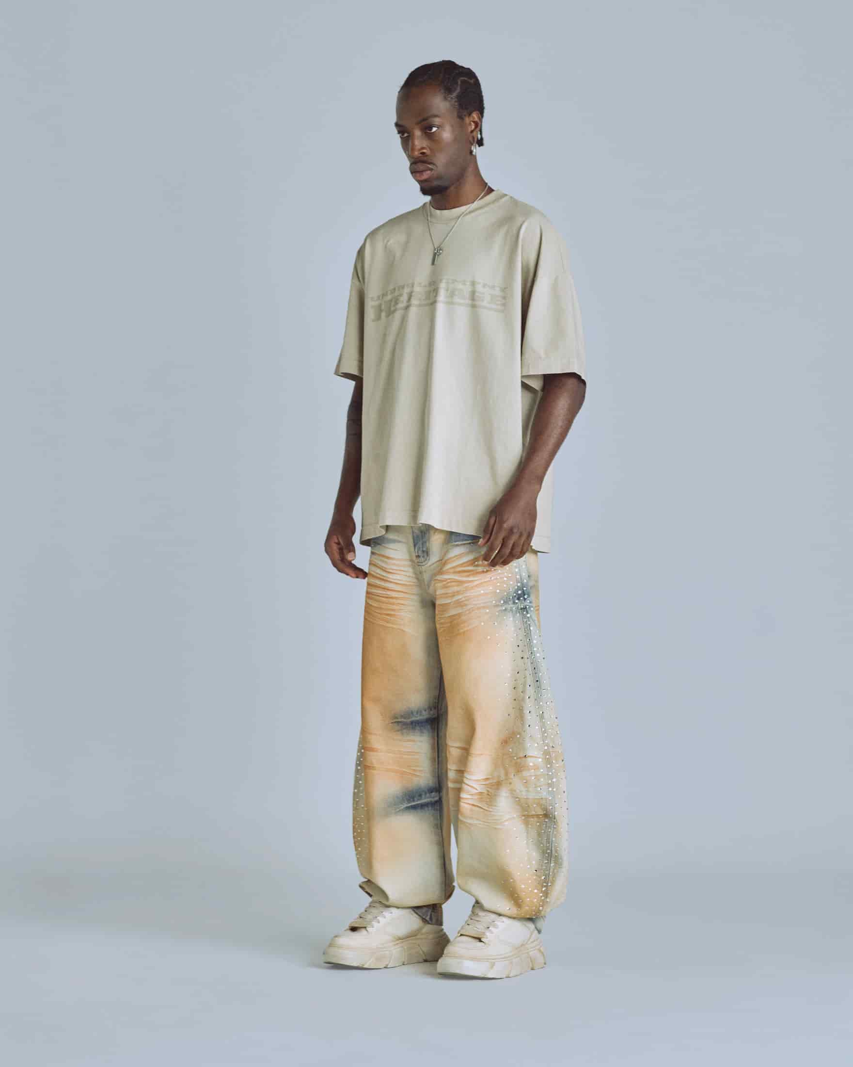 Golden Heritage Raw Tshirt Cream - miniatura 5