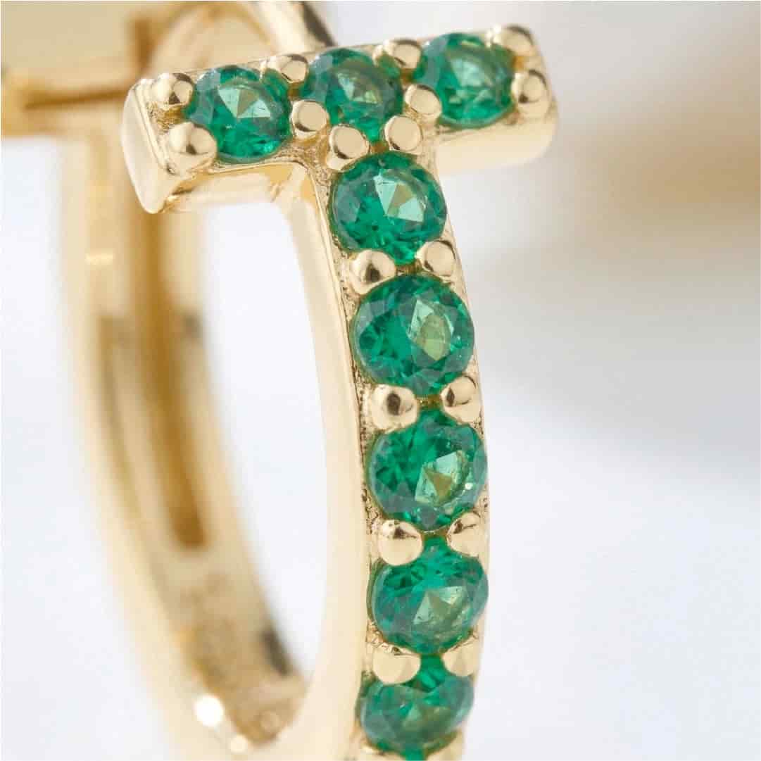 Aretes Gaby Esmeralda - miniatura 3