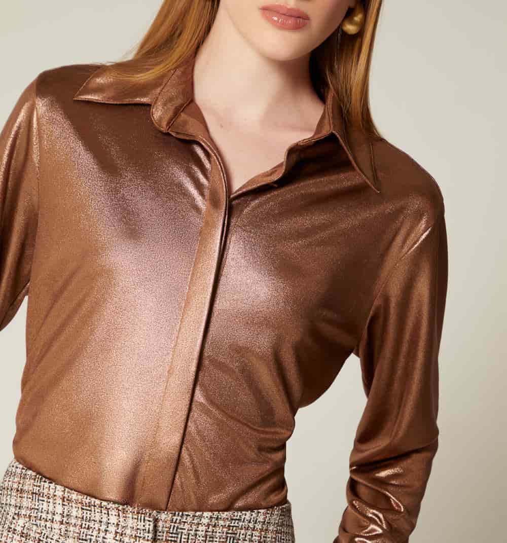 Blusa camisera manga larga - miniatura 3