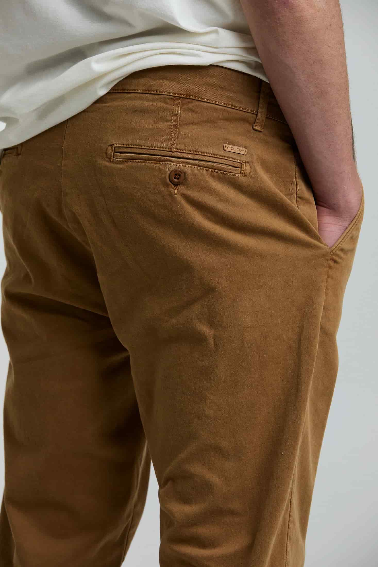 Pantalón de drill caramelo - miniatura 3