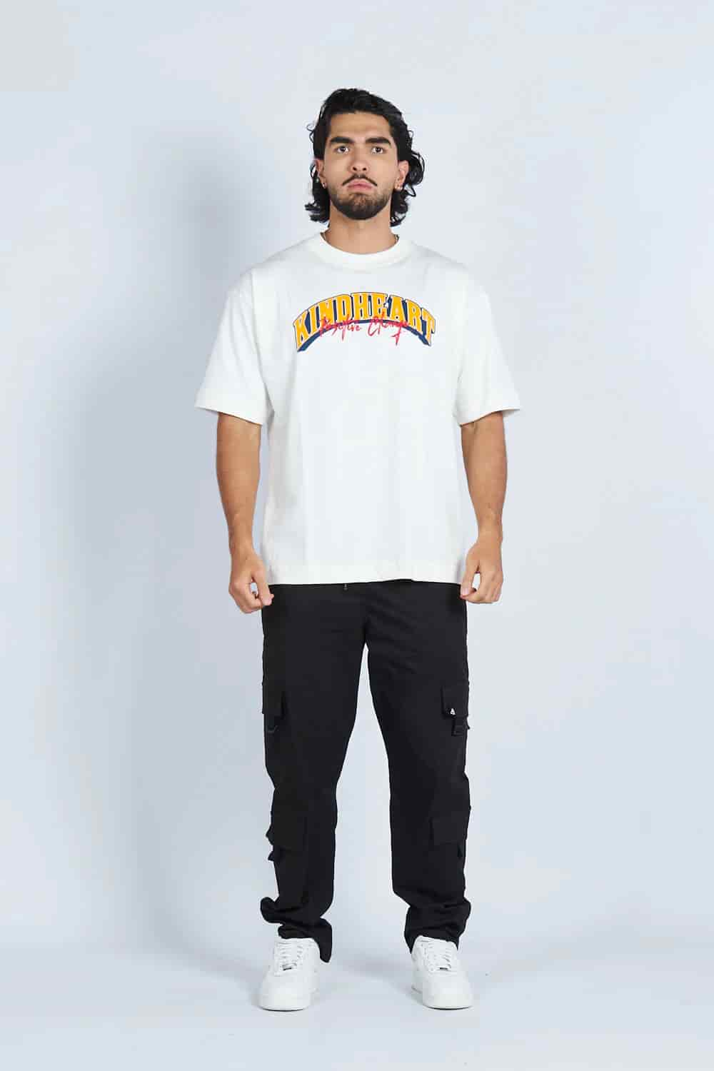 Camiseta oversize KINDHEART MARFIL| DROP 03 | - miniatura 1