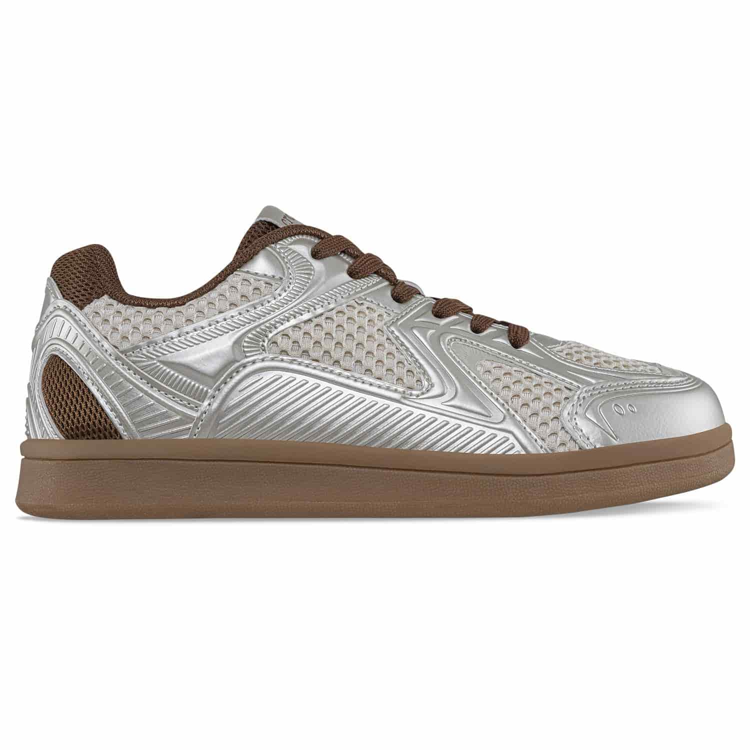 Tenis Urbanos Fidom Beige Croydon Para Mujer - miniatura 2