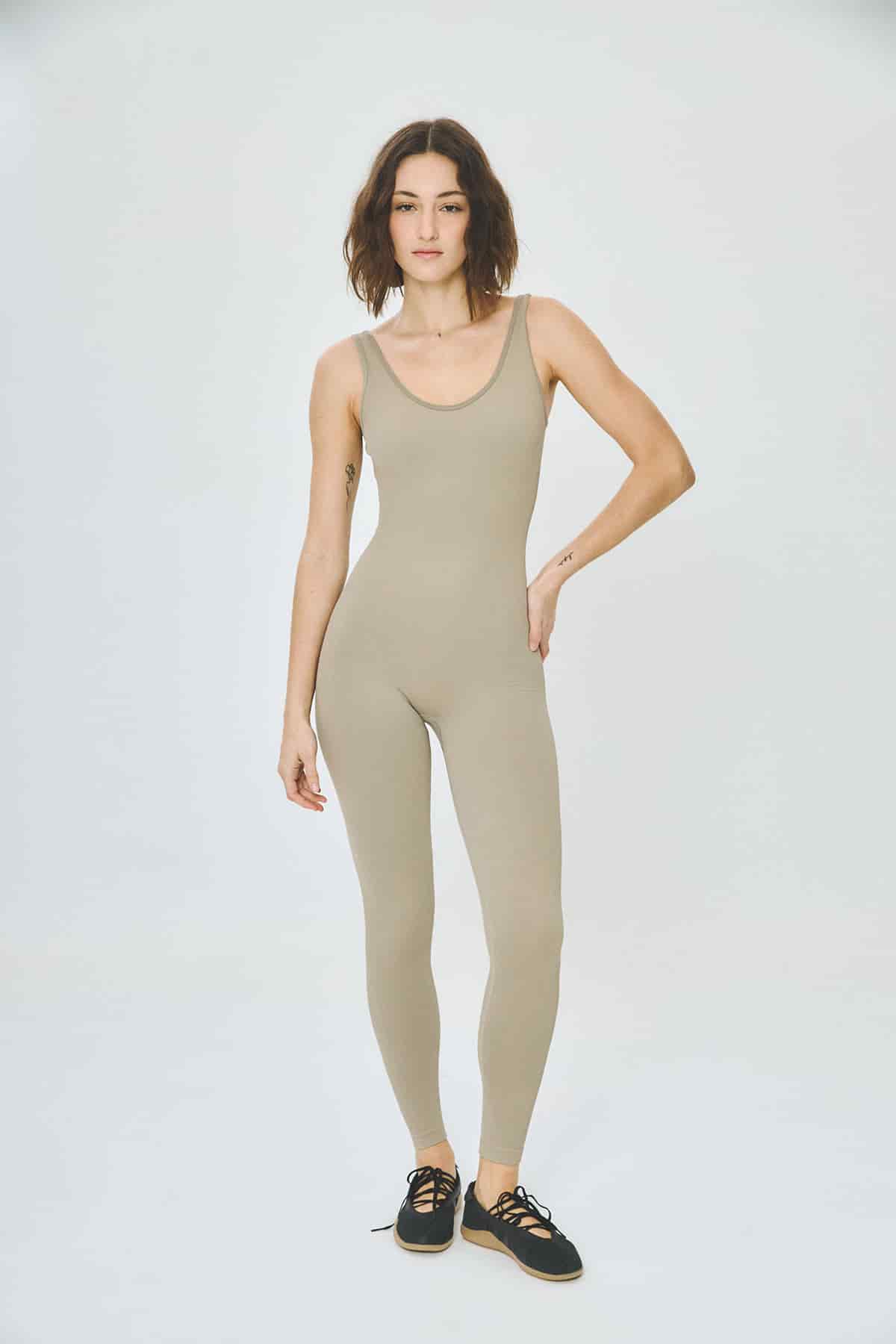 SEAMLESS ONESIE GREY - miniatura 1