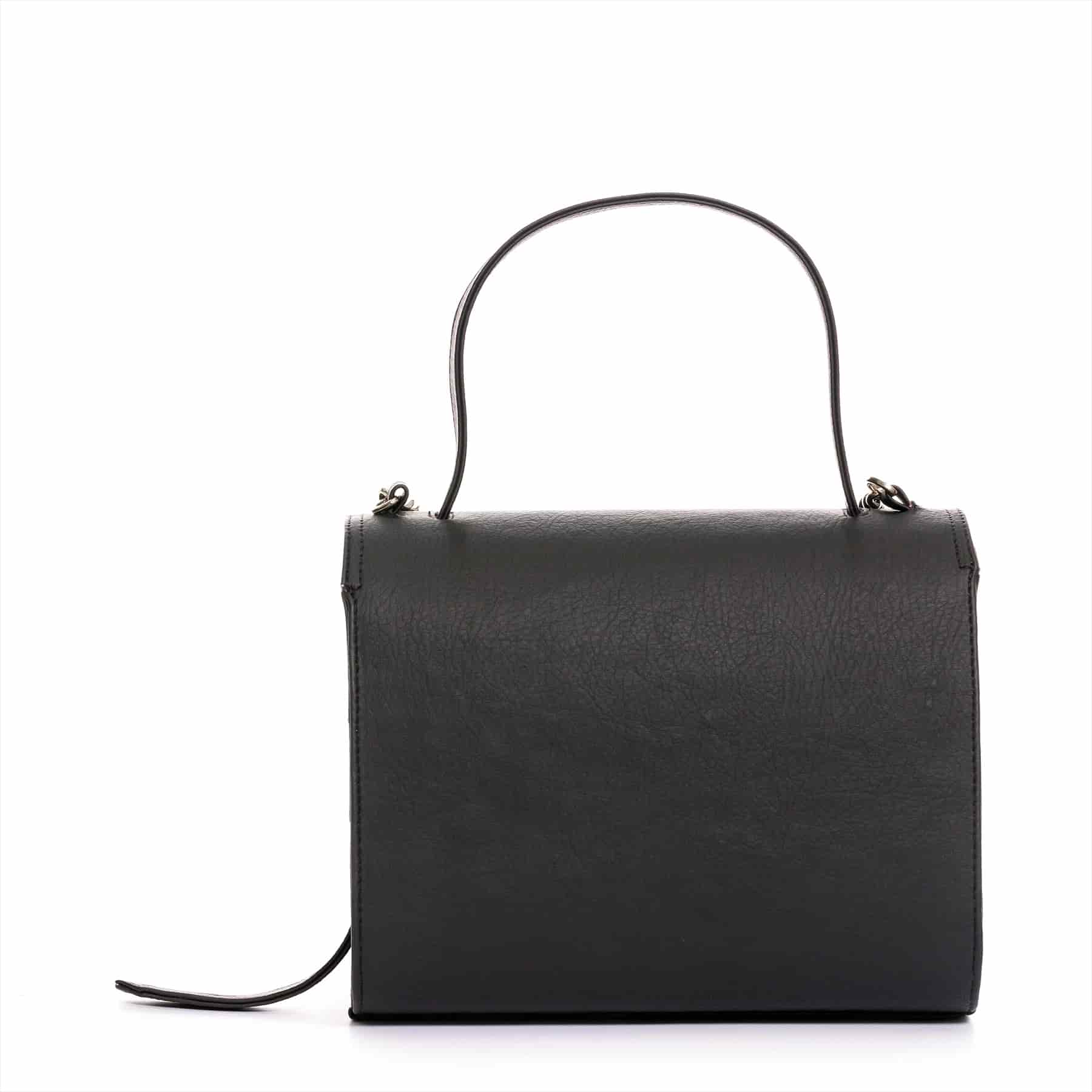 Cartera Para Mujer Dandy Negro Con Cargadera En Cadena - miniatura 3
