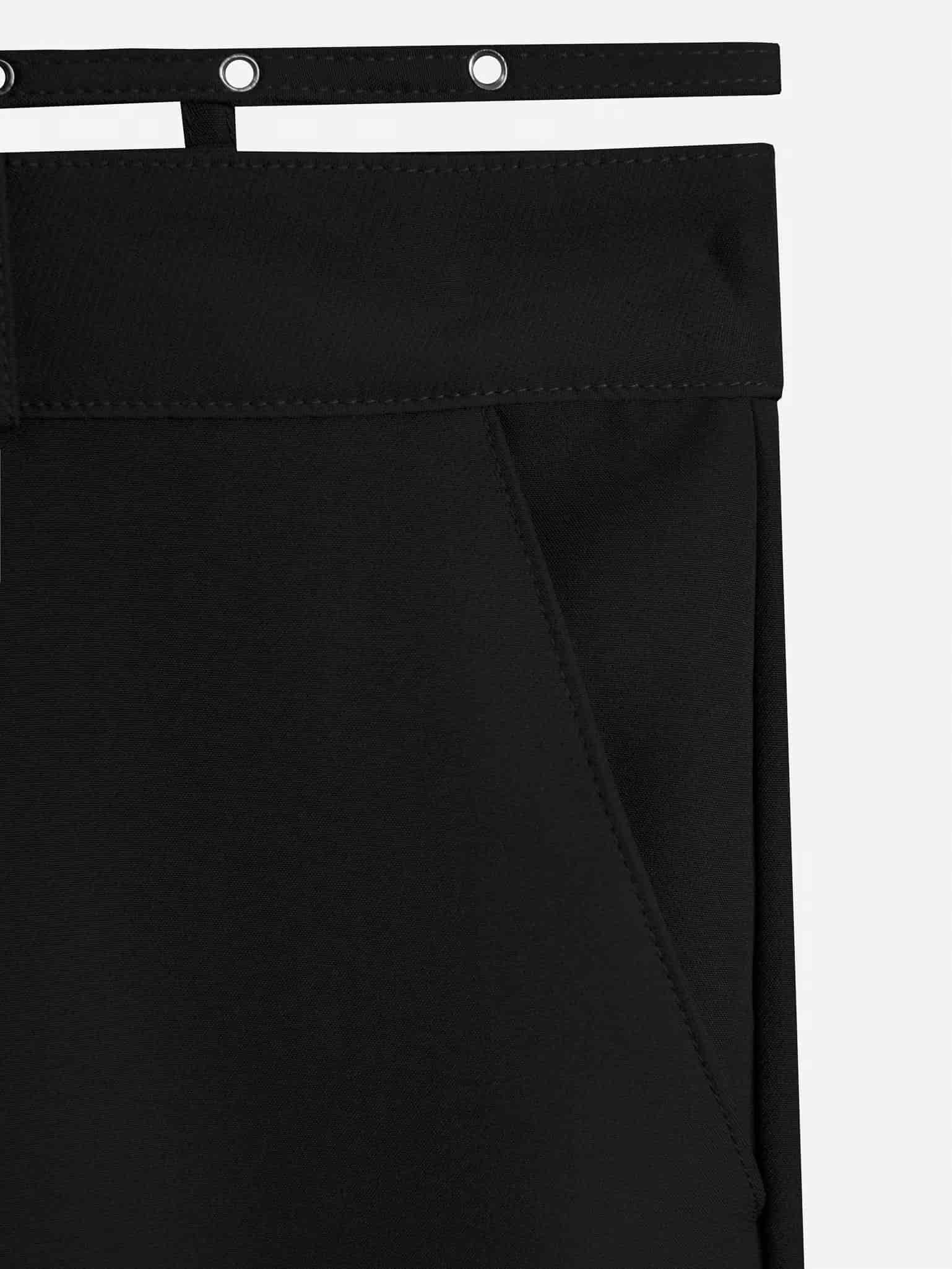 CROSS BELT TROUSER - BLACK - miniatura 6