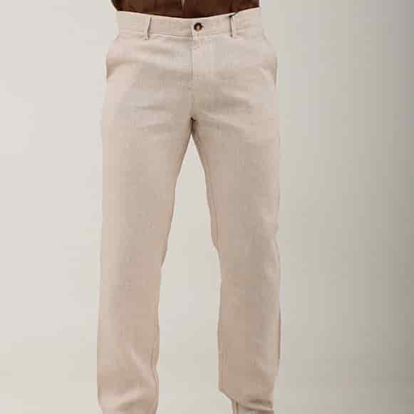PANTALON 100% LINO - miniatura 16